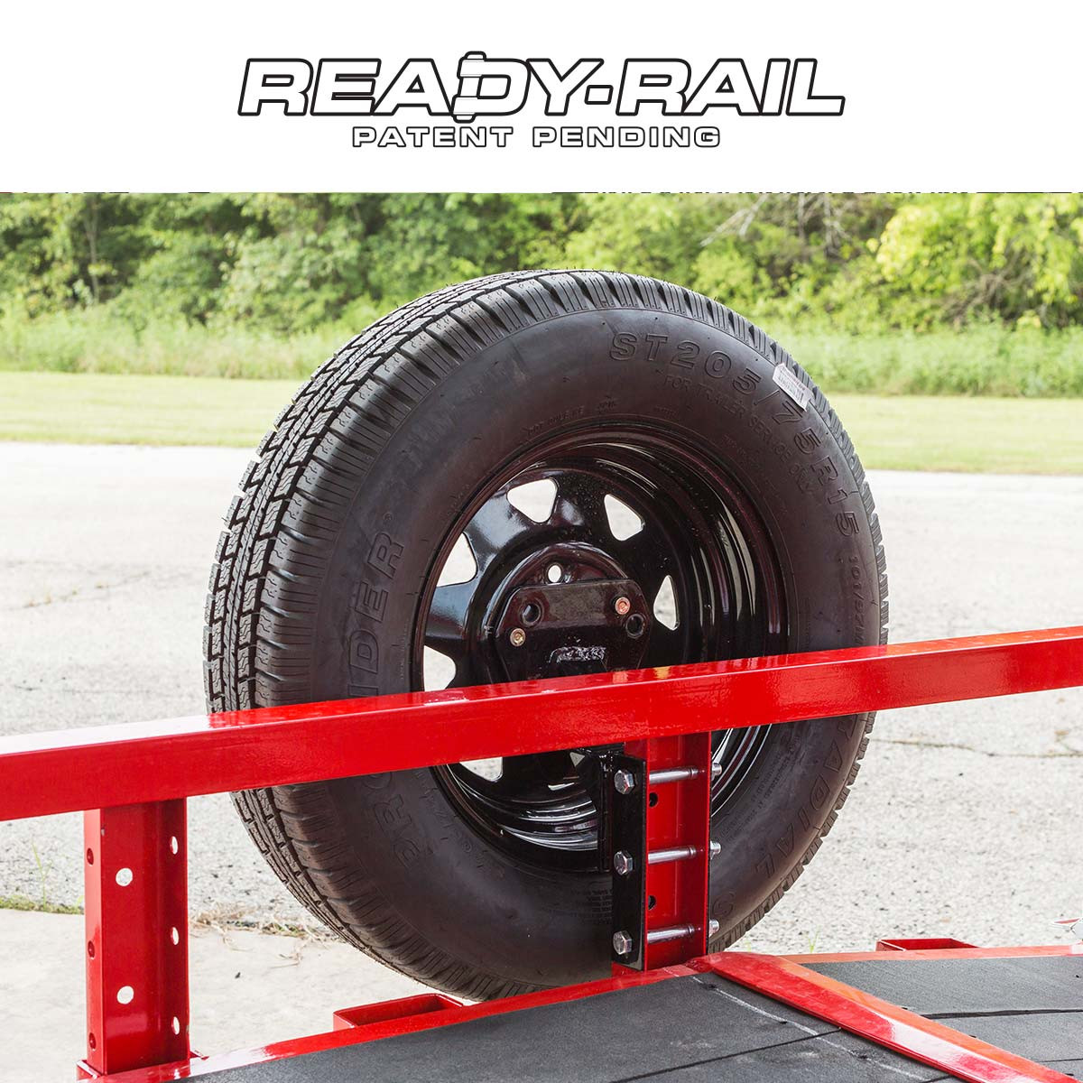 Heavy Duty Trailer Spare Tire Carrier Mount Mounting Plate Extra Wheel Hold...
