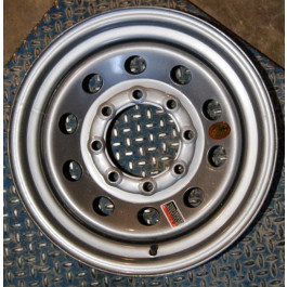 Wheel 16" Silver Modular 8 on 6.5"