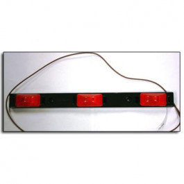 Light Bar, I.D. Red 3-Lamp