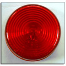 Light, Clearance, 2" Round Red