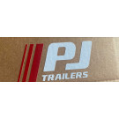 New PJ Decal small White
