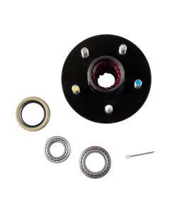Idler Hub, 5 on 4.5"; 5.5" Hub Flange - 2,200 lbs. (with Bearing Cone Kit)