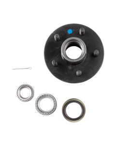 Idler Hub, 5 on 4.5" - 3,500 lbs. (with Bearing Cone Kit)