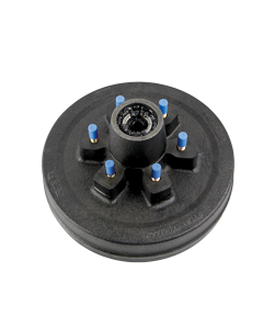 Lippert 10" RV Brake Drum Hub Assembly for 4,400-lb. Axle - 6 on 5.5", 1/2" Stud