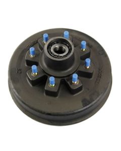 Lippert Brake Drum Hub Assembly for 8,000-lb. Hybrid Axle - 8 on 6.5", 5/8" Stud