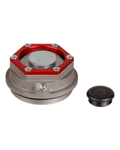 Lippert Trailer Axle Oil and Dust Cap with Set Screw - 8,000 lbs. Clear