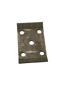 U-bolt Plate, 3"