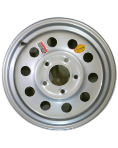 Wheel 15"x5" Silver Modular 5 on 5"