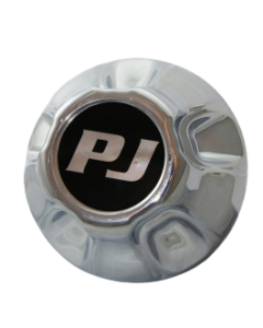 Chrome 5 on 5" Hub Cover w/ PJ Logo