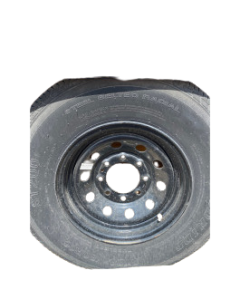 Tire Wheel 235/80R16 8 hole 6.5" Black Mod Goodride