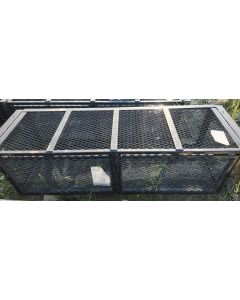 Mesh Box 60" Landscape Trailer Black