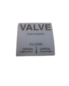 Decal Valve Positioning