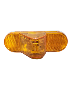 Mid-mount 6" Oval Amber lamp
