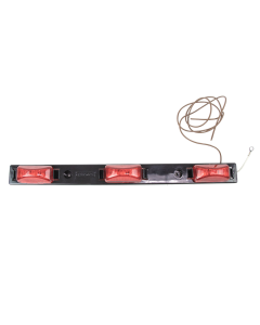 Light Bar, I.D. Red 3-Lamp