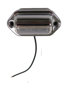 License Light, LED Chrome