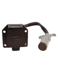 Adapter, 6-way Round to 7 way Blade