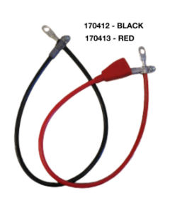Black Battery Cable Top Post/Lug