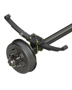 Lippert Brake Drum Hub Assembly for 10,000-lb. Axle - 8 on 6.5", 5/8" Stud