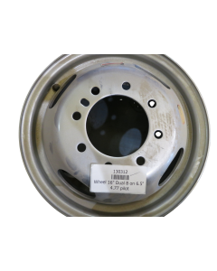 Wheel 16" Dual 8 on 6.5" 4.77 pilot