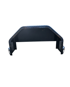 Fender single axle 3.5k Diamond Plate Black