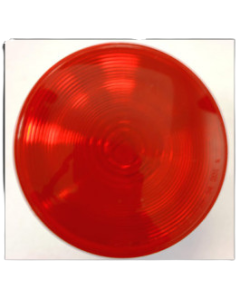 Tail Light, 4" Round, Red Sealed