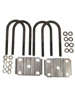 U-Bolt Kit 3" Rd. for 5.2-7K